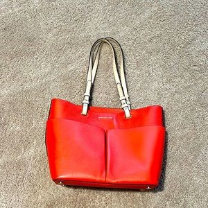 Michael Kors Seas Coral Pocket tote Leather